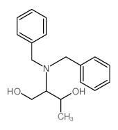 1,3-Butanediol,2-[bis(phenylmethyl)amino]-结构式