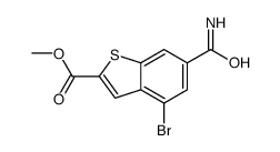 Methyl 4-bromo-6-carbamoylbenzo[b]thiophene-2-carboxylate picture