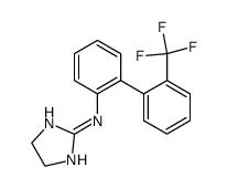 Imidazolidin-2-ylidene-(2'-trifluoromethyl-biphenyl-2-yl)-amine Structure