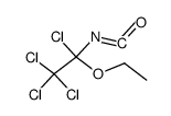 1-ethoxyperchloroethyl isocyanate Structure