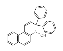 Benzo[f]quinolin-4(3H)-yloxy, 3,3-diphenyl-结构式