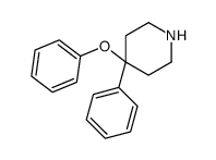 4-phenoxy-4-phenylpiperidine Structure