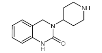 3-(哌啶-4-基)-3,4-二氢喹唑啉-2(1H)-酮结构式