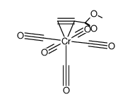 pentacarbonyl(methyl propiolate)chromium(0) Structure