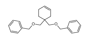 (((cyclohex-3-ene-1,1-diylbis(methylene))bis(oxy))bis(methylene))dibenzene结构式