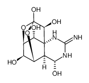 11-nortetrodotoxin-6-ol结构式