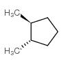 Cyclopentane,1,2-dimethyl-, (1R,2R)-rel- Structure