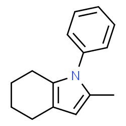 1H-Indole,4,5,6,7-tetrahydro-2-methyl-1-phenyl-(9CI) structure