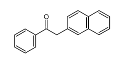 2-(naphthalen-2-yl)-1-phenylethanone Structure