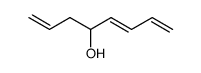 (E)-octa-1,5,7-trien-4-ol Structure