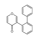 3-[1,1'-biphenyl]yl-4H-pyran-4-one结构式