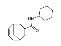 3-(cyclohexylcarbamoyl)bicyclo[3.3.1]non-7-ene结构式