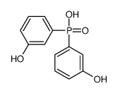 Bis(3-hydroxyphenyl)phosphinic acid Structure