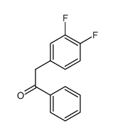Ethanone, 2-(3,4-difluorophenyl)-1-phenyl Structure