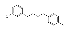 1-chloro-3-(4-(p-tolyl)butyl)benzene结构式