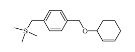 {4-[(cyclohex-2-en-1-yloxy)methyl]benzyl}trimethylsilane Structure