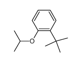 2-t-butyl-1-isopropoxybenzene Structure
