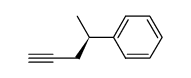 [[R,(-)]-1-Methyl-3-butynyl]benzene结构式