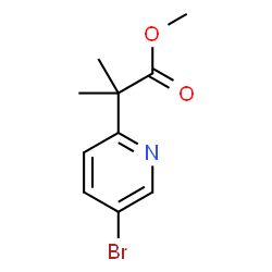 methyl 2-(5-bromopyridin-2-yl)-2-methylpropanoate picture