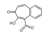 6-hydroxy-5-nitro-benzocyclohepten-7-one结构式