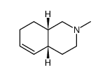 cis-1,2,3,4,4a,7,8,8a-Octahydro-2-methylisoquinoline Structure