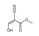 methyl 2-cyano-3-hydroxyacrylate结构式