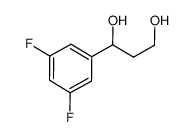 1-(3,5-difluorophenyl)-1,3-propanediol结构式