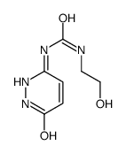 1-(2-hydroxyethyl)-3-(6-oxo-1H-pyridazin-3-yl)urea结构式
