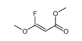 methyl 3-fluoro-3-methoxyprop-2-enoate Structure