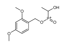 (2,4-dimethoxyphenyl)methoxy-(1-hydroxyethyl)-oxophosphanium Structure