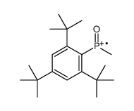 methyl-oxo-(2,4,6-tritert-butylphenyl)phosphanium结构式