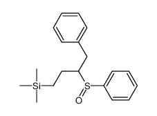 [3-(benzenesulfinyl)-4-phenylbutyl]-trimethylsilane Structure