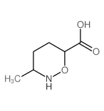 3-methyloxazinane-6-carboxylic acid Structure