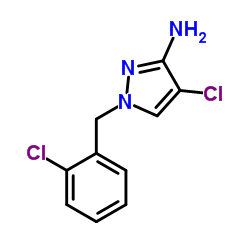 4-CHLORO-1-(2-CHLORO-BENZYL)-1H-PYRAZOL-3-YLAMINE picture