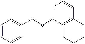 5-(benzyloxy)-1,2,3,4-tetrahydronaphthalene结构式