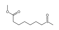 methyl 7-methylsulfinylheptanoate结构式