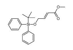methyl 4-[tert-butyl(diphenyl)silyl]oxybut-2-enoate Structure