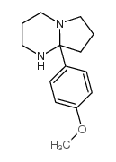 8a-(4-methoxyphenyl)-2,3,4,6,7,8-hexahydro-1H-pyrrolo[1,2-a]pyrimidine Structure