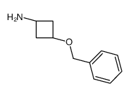 trans-3-(benzyloxy)cyclobutanamine Structure