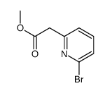 2-(6-溴吡啶-2-基)乙酸甲酯结构式