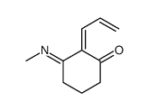 3-methylimino-2-prop-2-enylidenecyclohexan-1-one结构式