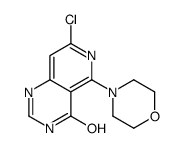 7-chloro-5-morpholin-4-yl-1H-pyrido[4,3-d]pyrimidin-4-one Structure