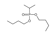1-[butoxy(propan-2-yl)phosphoryl]oxybutane Structure