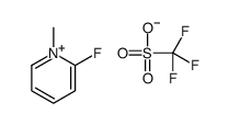 2-fluoro-1-methylpyridin-1-ium,trifluoromethanesulfonate Structure