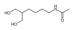 Acetamide, N-[6-hydroxy-5-(hydroxymethyl)hexyl] Structure
