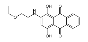 2-[(2-ethoxyethyl)amino]-1,4-dihydroxyanthraquinone picture