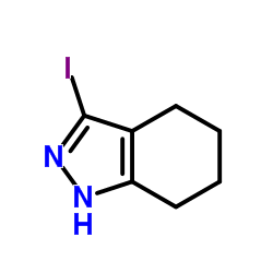 3-碘-4,5,6,7-四氢-1H-吲唑结构式