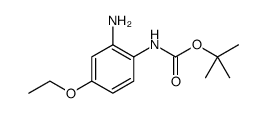 (2-Amino-4-ethoxy-phenyl)-carbamic acid tert-butyl ester图片