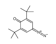 2,6-ditert-butyl-4-diazoniophenolate结构式