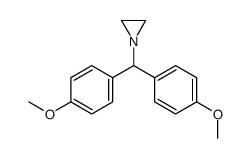 N-(4,4'-dimethoxybenzhydryl)aziridine Structure